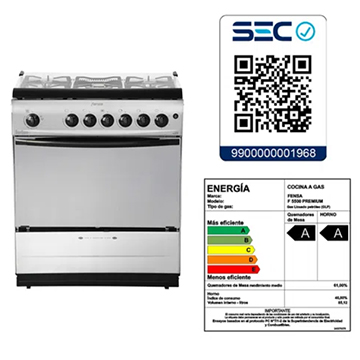 Cocina 5 platos F5500 Premium Fensa