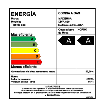 Cocina 6 quemadores - COMERCIAL AGUSTÍN