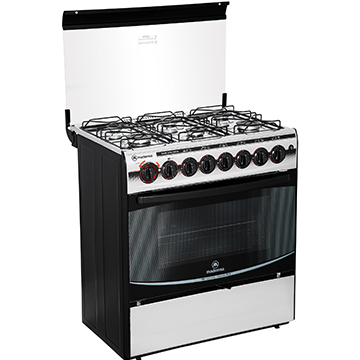 Cocina 6 platos DIVA 870 Inox Mademsa
