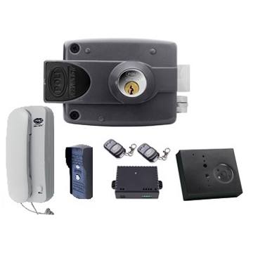 Cerradura 3010 Kit Portero Control Remoto Poli