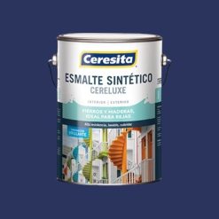 Esmalte sintético Cereluxe Azul Eléctrico 1/4 Galón Ceresita