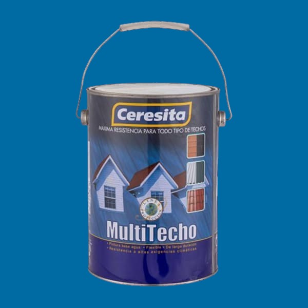 1000200112-1 Pintura para techos / multitecho Azul Colonial 1 Galón Ceresita