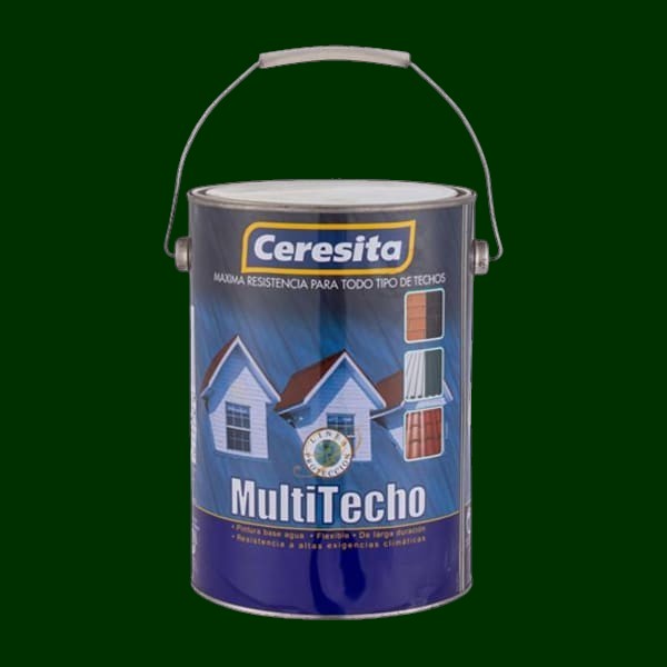 1000200117-1 Pintura para techos / multitecho Verde 1 Galón Ceresita