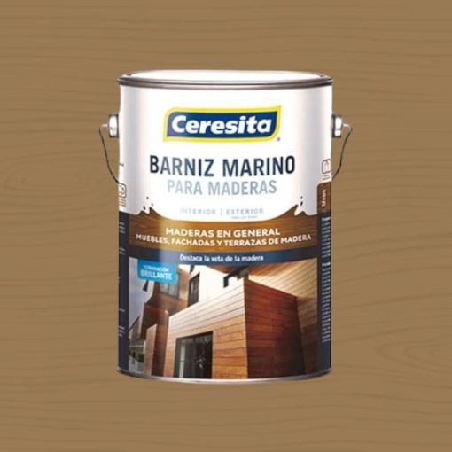 Barniz Marino Ladrillo 1 Galón Ceresita