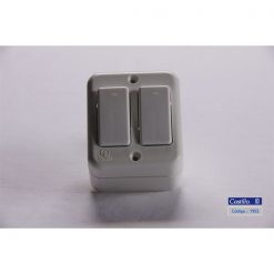 Interruptor Doble (9/15) 10A-250V Castillo
