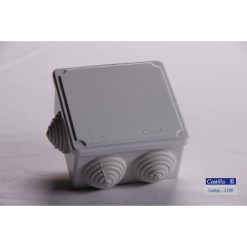 Caja Estanca 80 x 80 x 45 - 6 Salidas IP 55 ABS Castillo