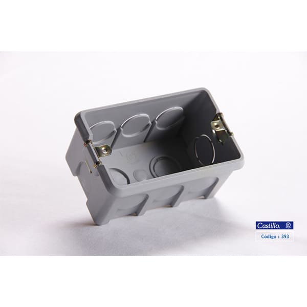 2000700136 Caja Distribución Embutida de 16 A 20mm PVC Castillo