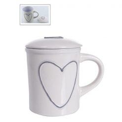 Tazon Con Tapa Love Blanco Concepts