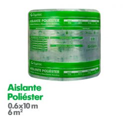 Aislante Poliester 0.6x10m 6m2 Gyplac