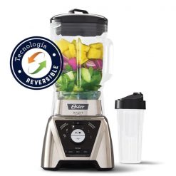Licuadora Xpert Series Niquelada Con Control De Texturas Y Un Blendngo BLST3BCPG Oster