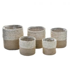 Juego Cesta 5P Beige Concepts