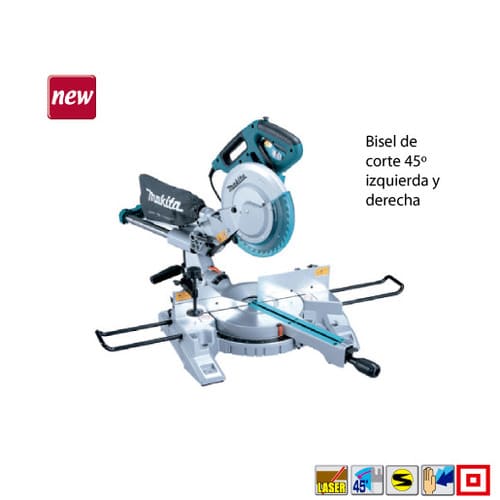 10000400249 Sierra Ingleteadora Telescópica LS1018L 255mm (10") Makita