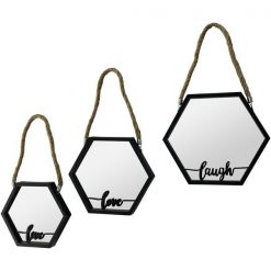 Juego 3 Espejos 3.5X48X44.5Cm Concepts