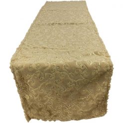 Camino De Mesa 40X150Xcm Gold & Copper Santini