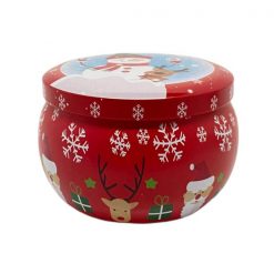 Vela Con Aroma 7.7X7.7X5Cm Santas Friends Santini