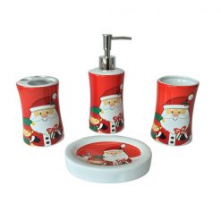 Juego De Baño 7.7X7.7X18.7Cm Santas Friends Santini