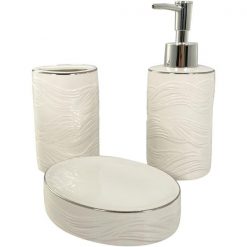 Juego De Baño 3Pz 21.5X19.5X7.5Cm Concepts
