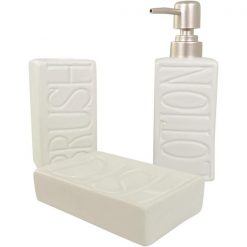 Juego De Baño 3Pz 21.7X20X7.2Cm Concepts
