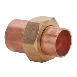 Unión Americana Cobre SO-SO 1 1/4 Pulgadas