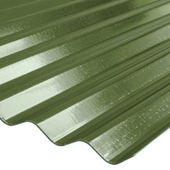 Plancha zincalum Acanalada 0.35 x 762 x 3660mm Verde Formasur