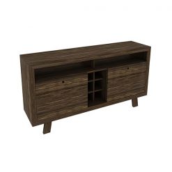 Rack/Bar TV 60 Pulgadas R1460 Color Nogal