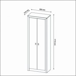 Gabinete ME4105 Color Blanco
