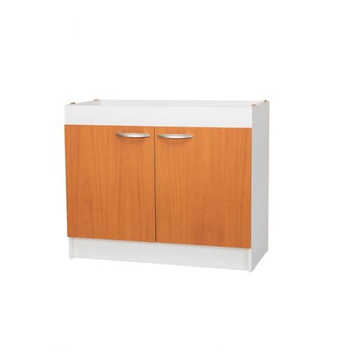 Mueble Lavaplatos 2 Puertas Color Peral. 1.00mts.