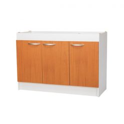 Mueble Lavaplatos 3 Puertas Color Peral. 1.20mts.