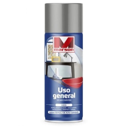 Spray Esmalte Gris 485 ml Uso General Marson