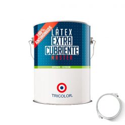 Látex Master Color Blanco 1 Galón Tricolor
