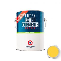 Látex Master Color Ocre 1 Galón Tricolor