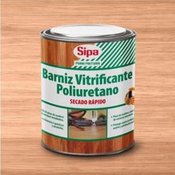 Barniz Vitrificante Poliuretano Secado Rapido Semi-Brillante Galon Sipa