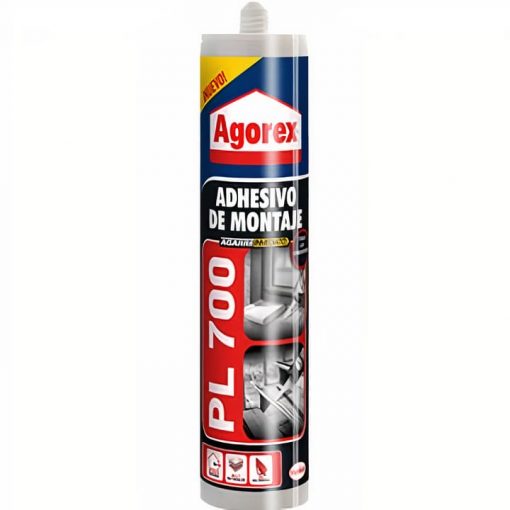 Adhesivo montaje PL700 390 gr Agorex