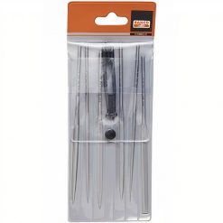 Juego de limas de aguja picado entrefino sin mango 160 mm Bahco