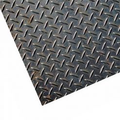 Plancha Acero Diamantada 1 x 3 4.0mm