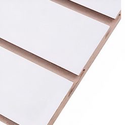 Trupan Melaminico Ranurado Blanco 18 mm 1.52x2.44 mts