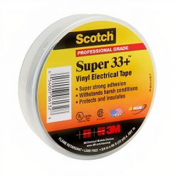 Cinta Eléctrica Vinílica Aislante Super 33+ 19 mm x 20 m Negra 3M