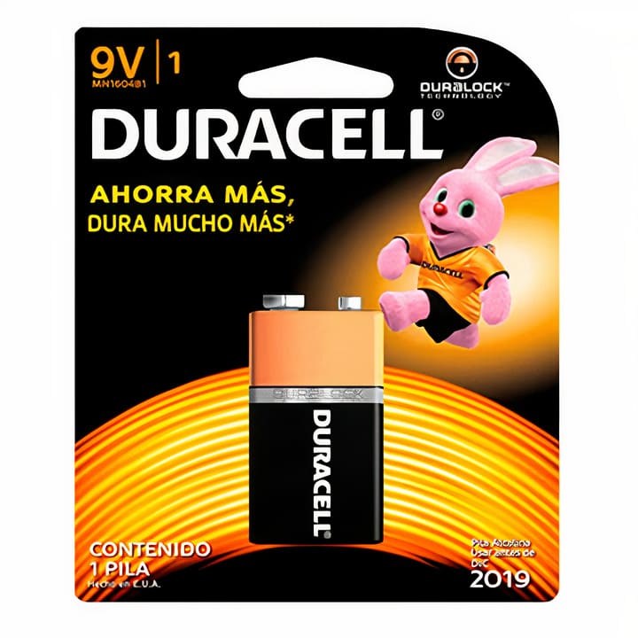 2000900005-1 Bateria Alcalina 9V Duracell