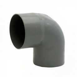 Codo Sanitario Gris 87.5° x 50 mm