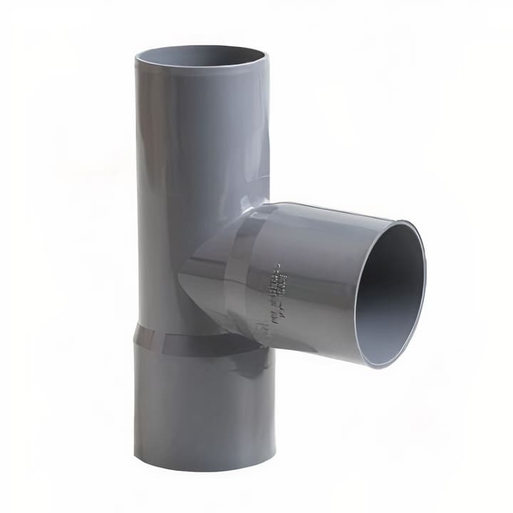 21001000024-1 Tee Sanitario Gris 110mm x 50mm