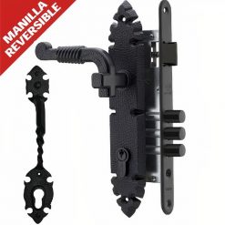 Cerradura Rústica Acceso Tirador Izquierda B40 Mod.105480 Poli