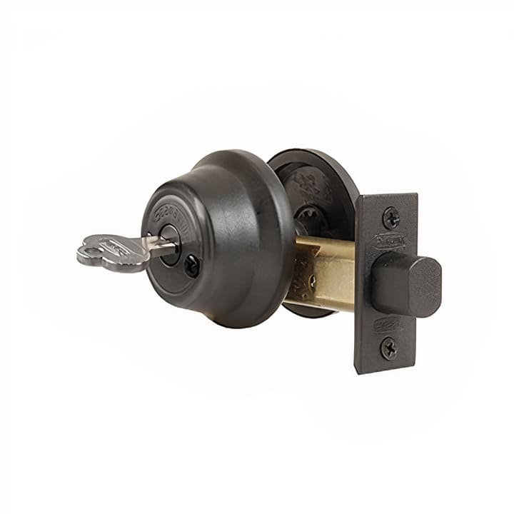 23000800073-1 Cerradura de Seguridad Negro Colonial Mod.6074-ZK Scanavini