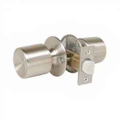 Cerradura Tubular Libre paso Acero Inox Mod. 4046-AI Scanavini