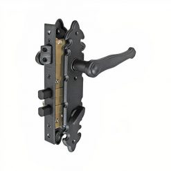 Cerradura Embutir Negro Colonial Mod.1084935-KLKL Scanavini