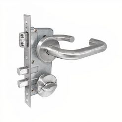 Cerradura Embutida Acero Inox Mod 1084960U-Izquierda Scanavini