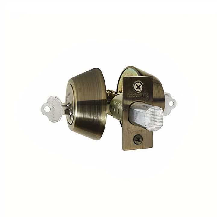 23000800224-1 Cerrojo de Seguridad Bronce Mod.AX70-BE Andeslock