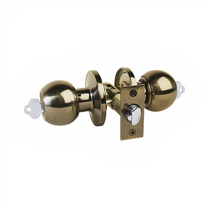 23000800227-1 Cerradura de Bola Bronce Envejecido Mod.AA41-BE Andeslock