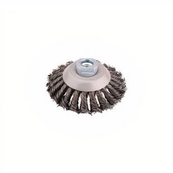 Cepillo Copa Plana Acero Trenzado CP-41-Z-60 M14 - 4 Pulgadas Hela