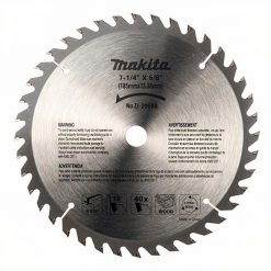 Disco Sierra 7 1/4 Pulgada x 40 Dientes D-20688 Makita