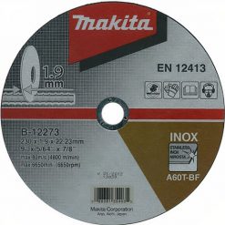 Disco Corte Abrasivo 9 Pulgadas Acero Inox B-12273 Makita